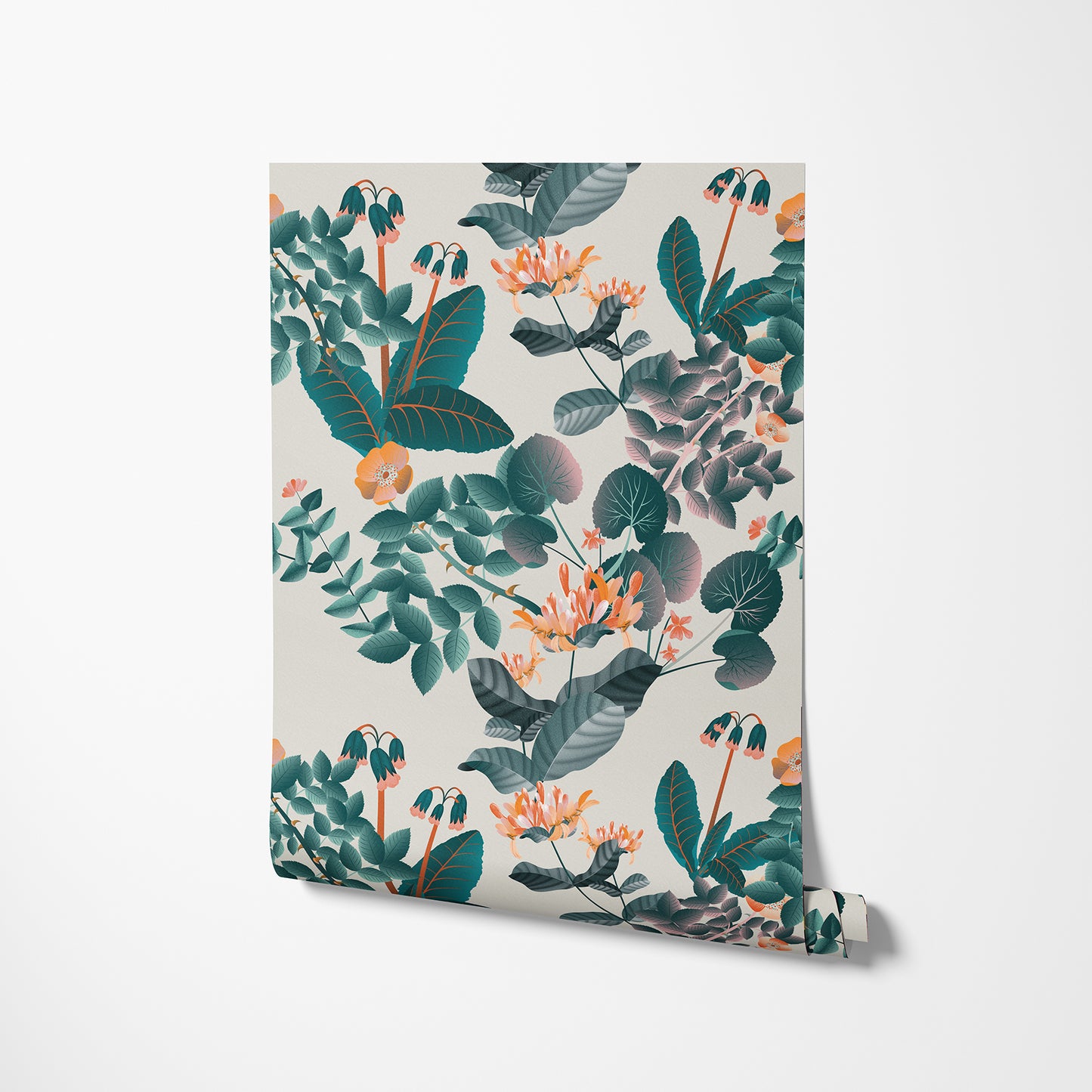 Titania's Teal Tulle - Day - Wallpaper Panel