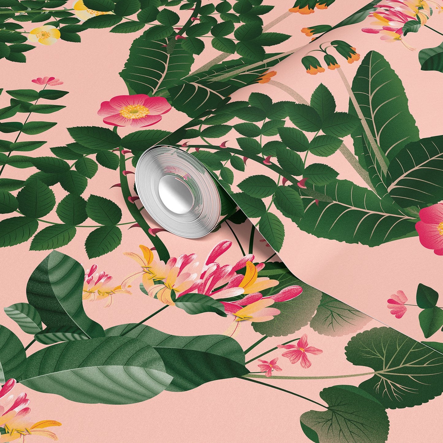 Puck's Forest Green - Day - Wallpaper Panel