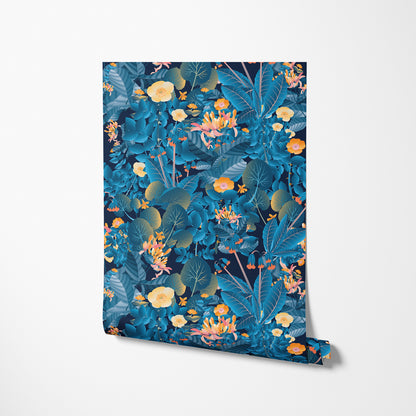 Demetrius' Blue Dream - Night - Wallpaper Panel