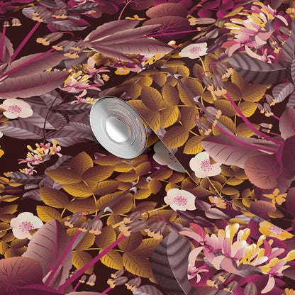 Fairy Fire Orange - Night - Wallpaper Panel