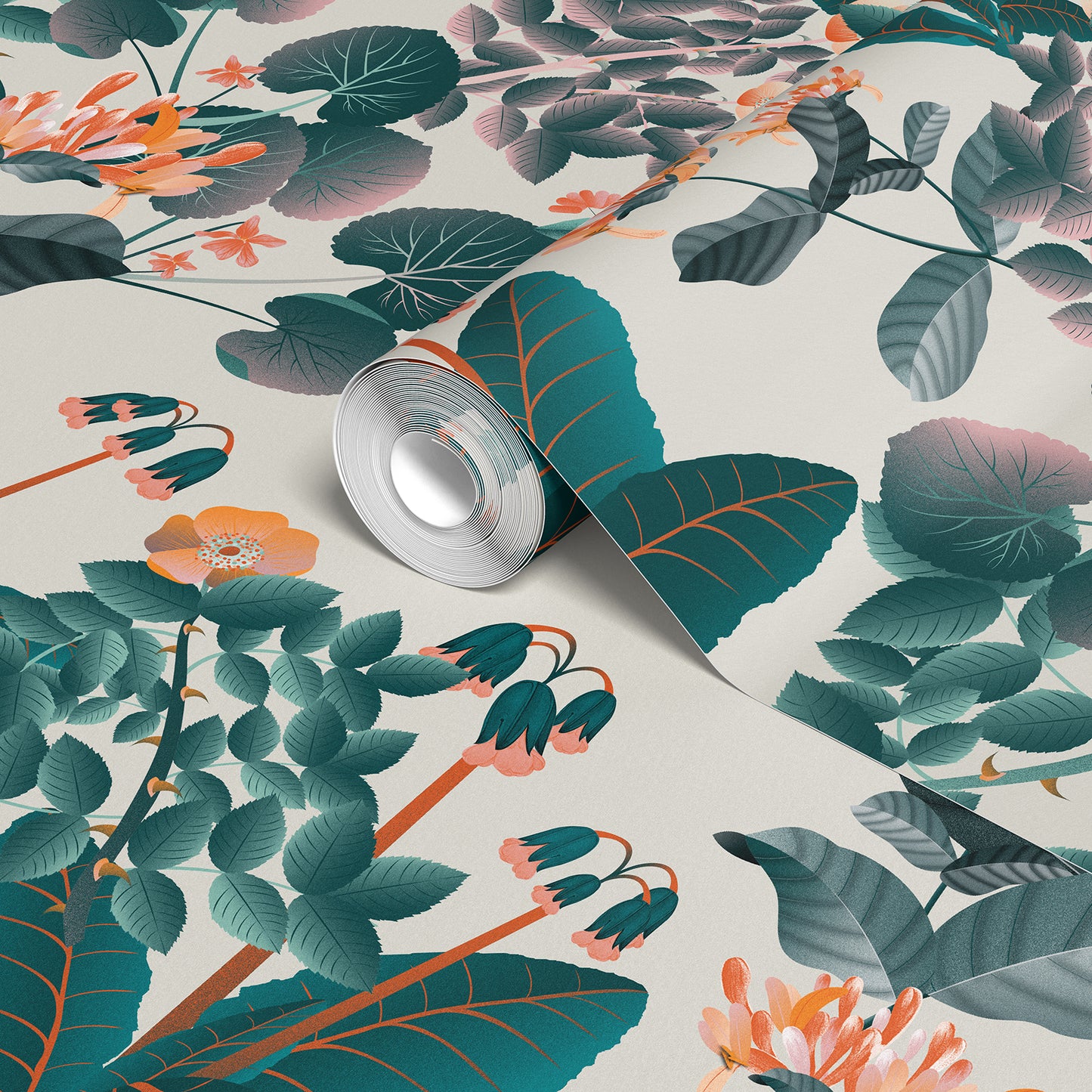 Titania's Teal Tulle - Day - Wallpaper Panel